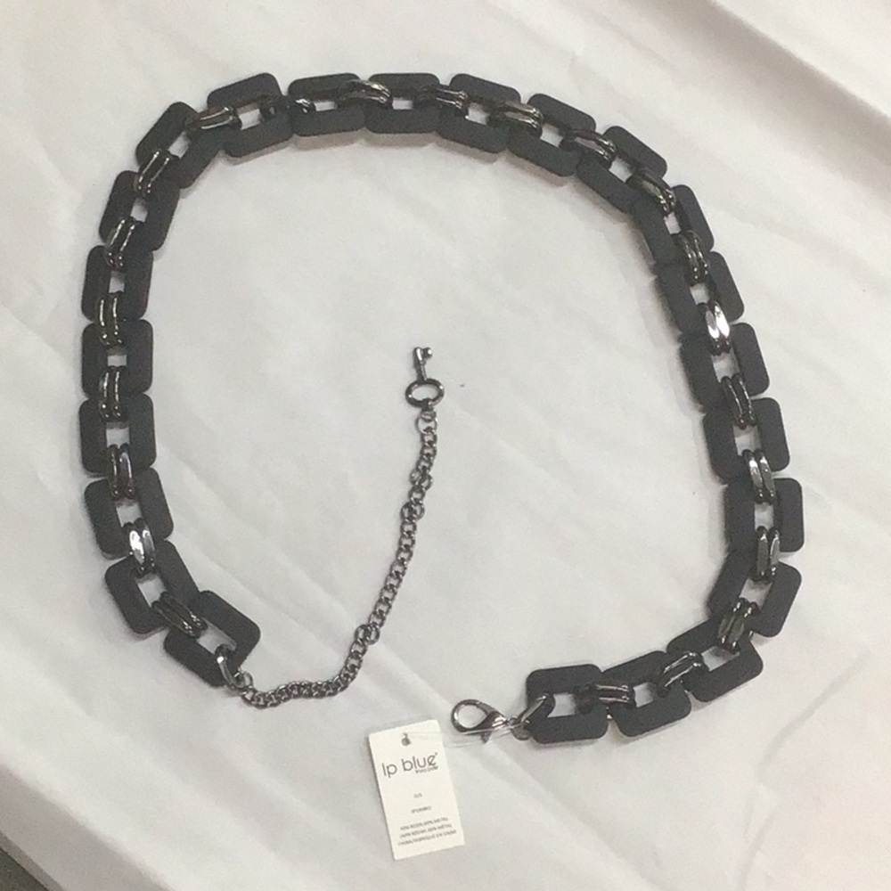 LP blue fashion belt